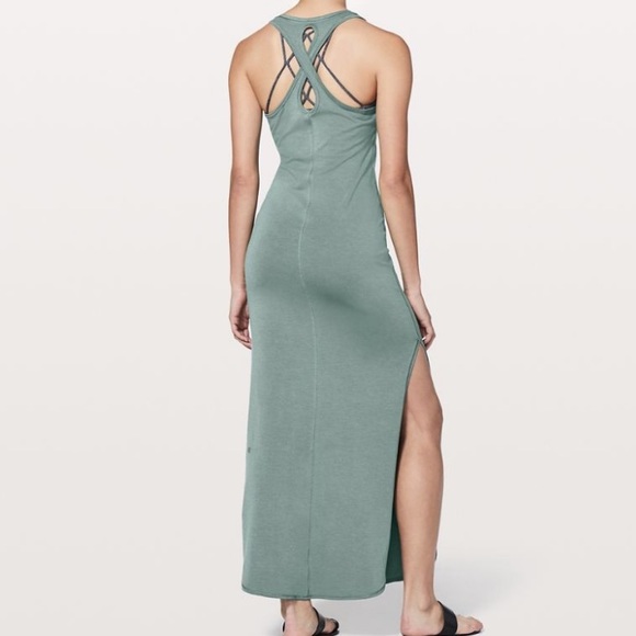 Nwt lululemon refresh & revitalize Dress juniper - Picture 3 of 6